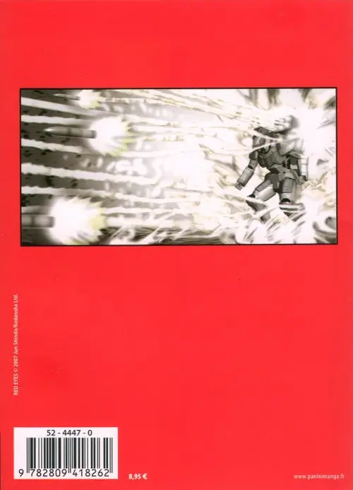Verso de l'album Red Eyes 11
