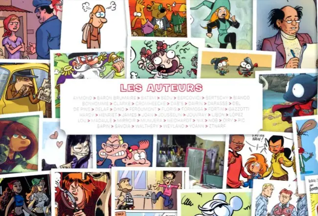 Verso de l'album Spirou et Fantasio Mélimélo
