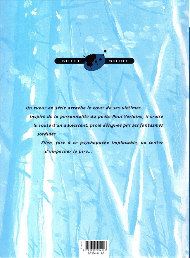 Verso de l'album Bleu Lézard Tome 4 Le sourire du loup