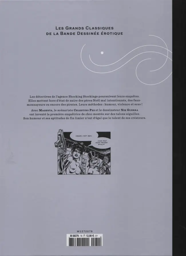 Verso de l'album Les Grands Classiques de la Bande Dessinée Érotique - La Collection Tome 79 Magenta - Tome 4