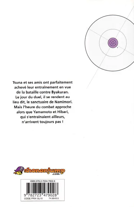 Verso de l'album Mon prof le tueur - Reborn ! 26 L'Heure du choix