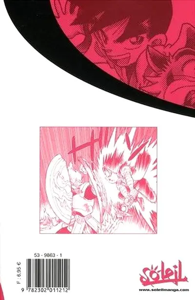 Verso de l'album Yaiba 21