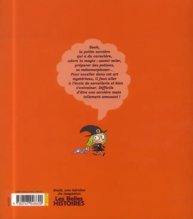 Verso de l'album Zouk Tome 8 Secrets de sorcière