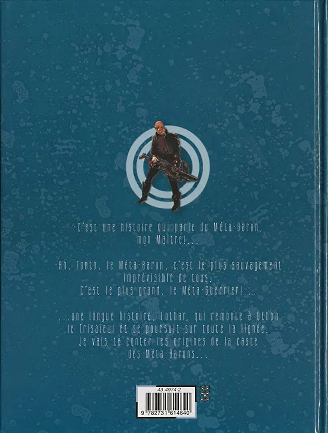 Verso de l'album La Caste des Méta-Barons Tome 7 Aghora le Père-Mère