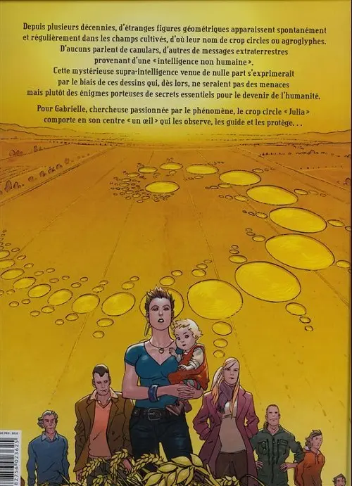 Verso de l'album Les Cercles de Lumière / Cercles de mystère Tome 1 Murielle