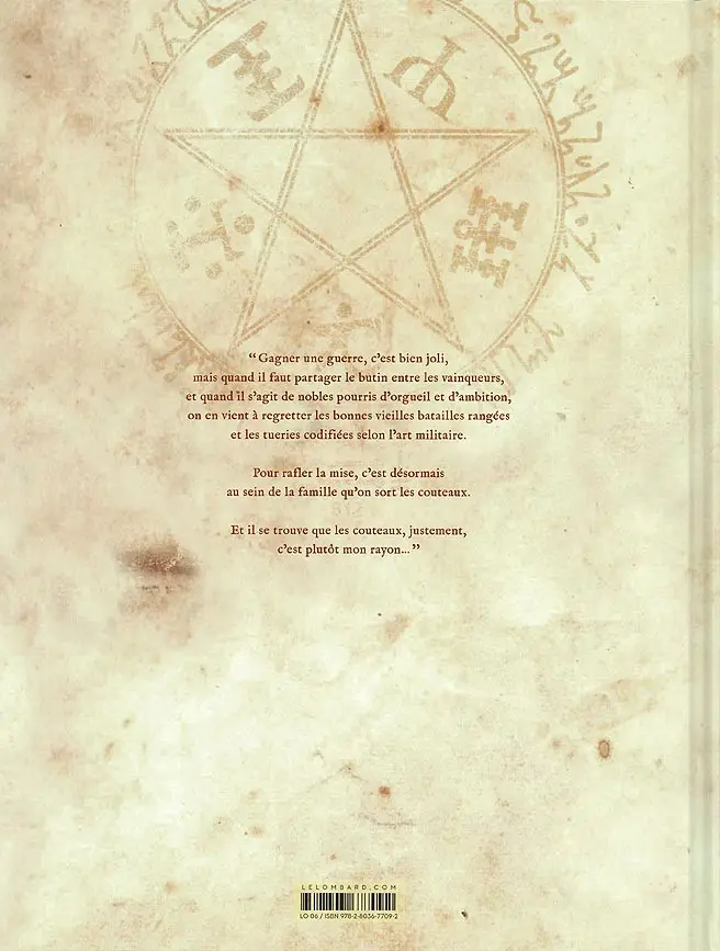 Verso de l'album Gagner la guerre Livre 3 La mère patrie