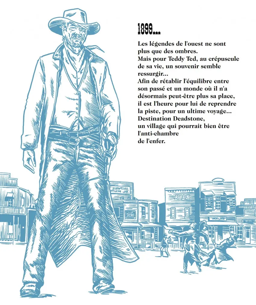 Verso de l'album Teddy Ted Tome 10 1899 Deadstone