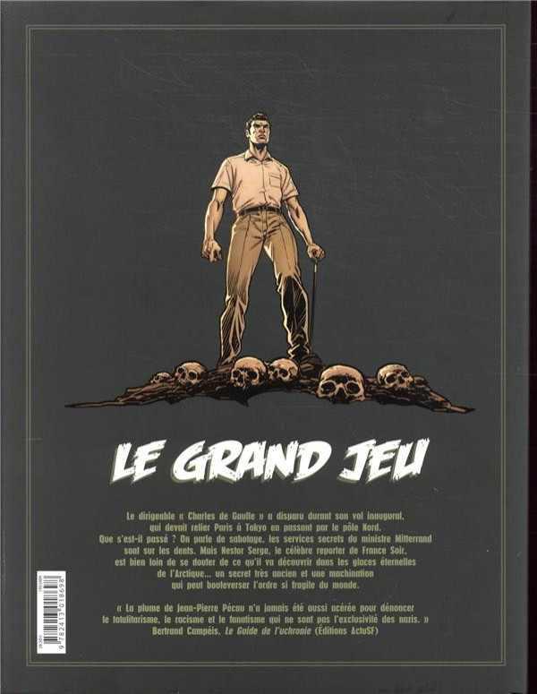 Verso de l'album Le Grand jeu L'intégrale - Tomes 1 à 3