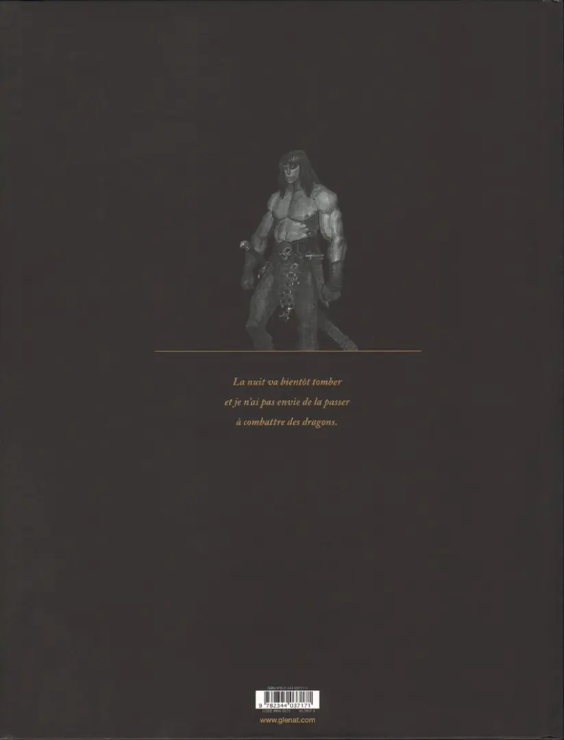 Verso de l'album Conan le Cimmérien Tome 7 Les Clous rouges