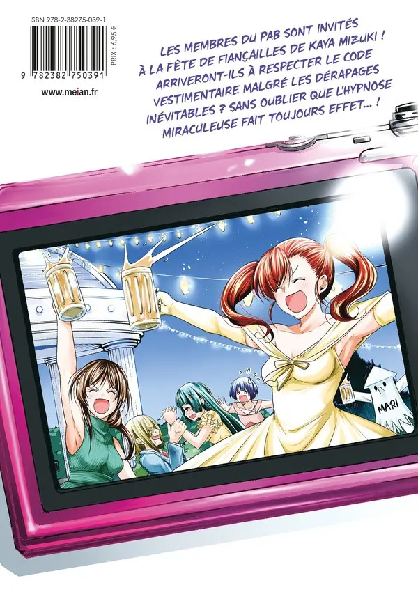 Verso de l'album Grand Blue 19