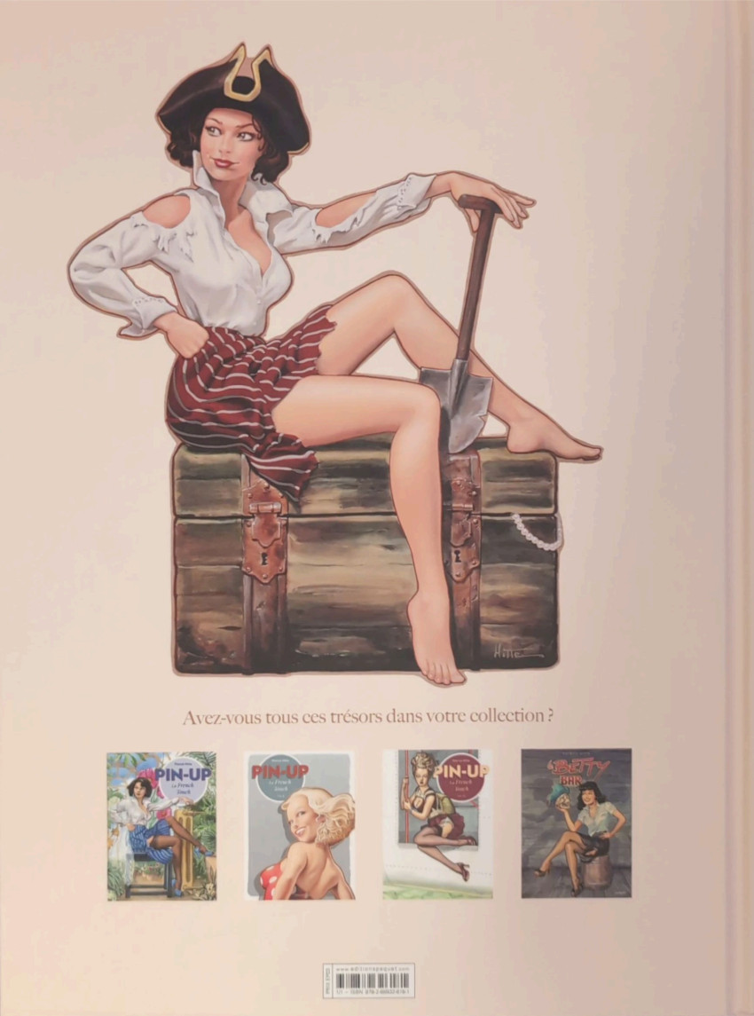 Verso de l'album Pin-up - La French Touch Vol. IV