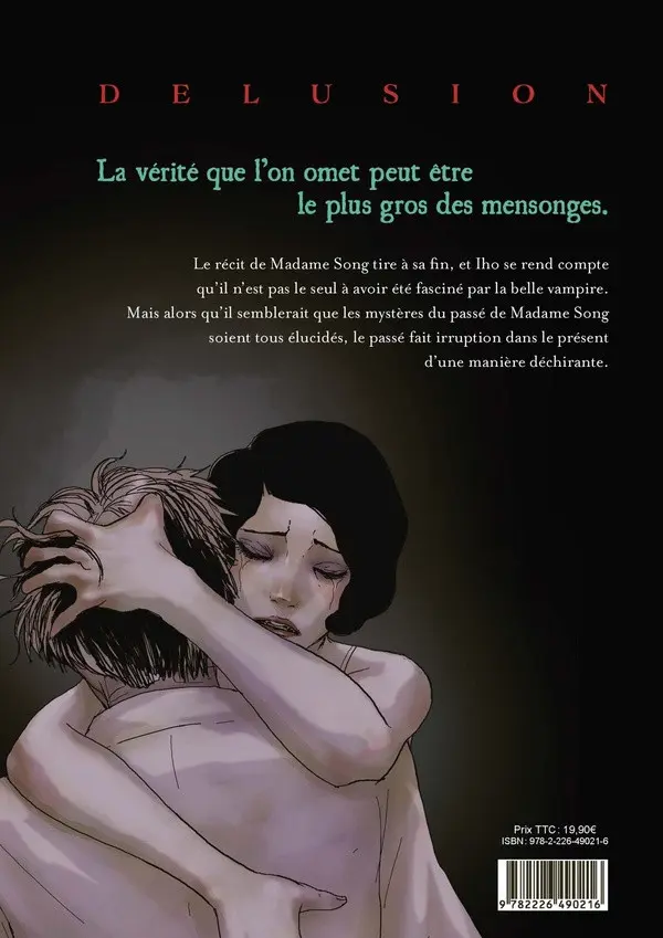 Verso de l'album Delusion Vol. 3