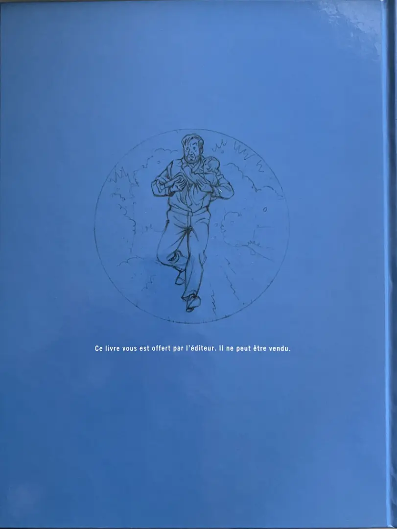 Verso de l'album Blake et Mortimer Tome 31 La menace Atlante