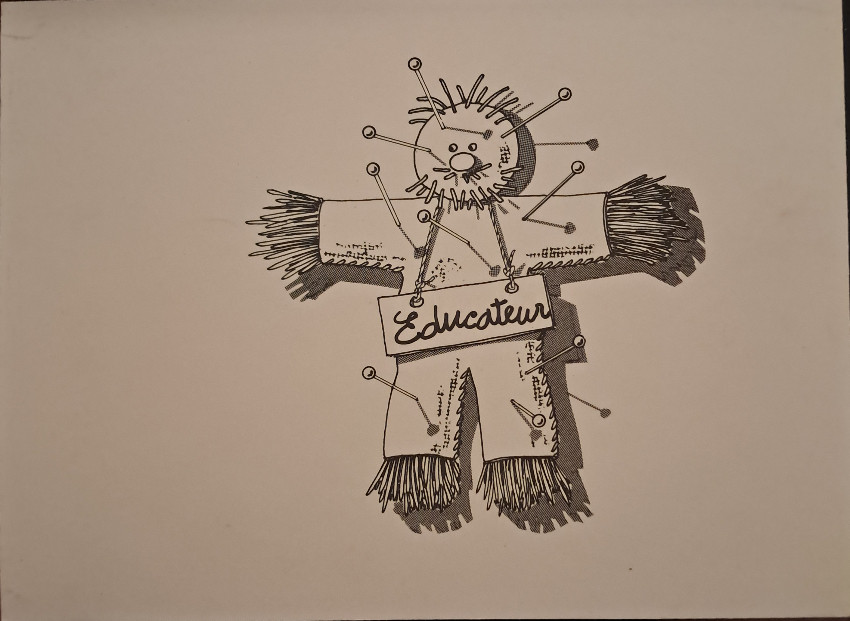 Verso de l'album Études de cas Tome (1)