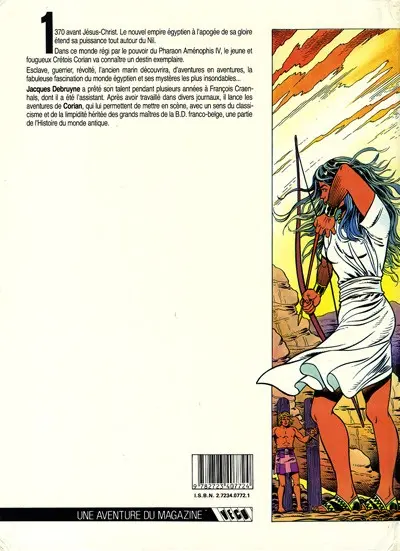 Verso de l'album Corian Tome 2 La dame aux émeraudes