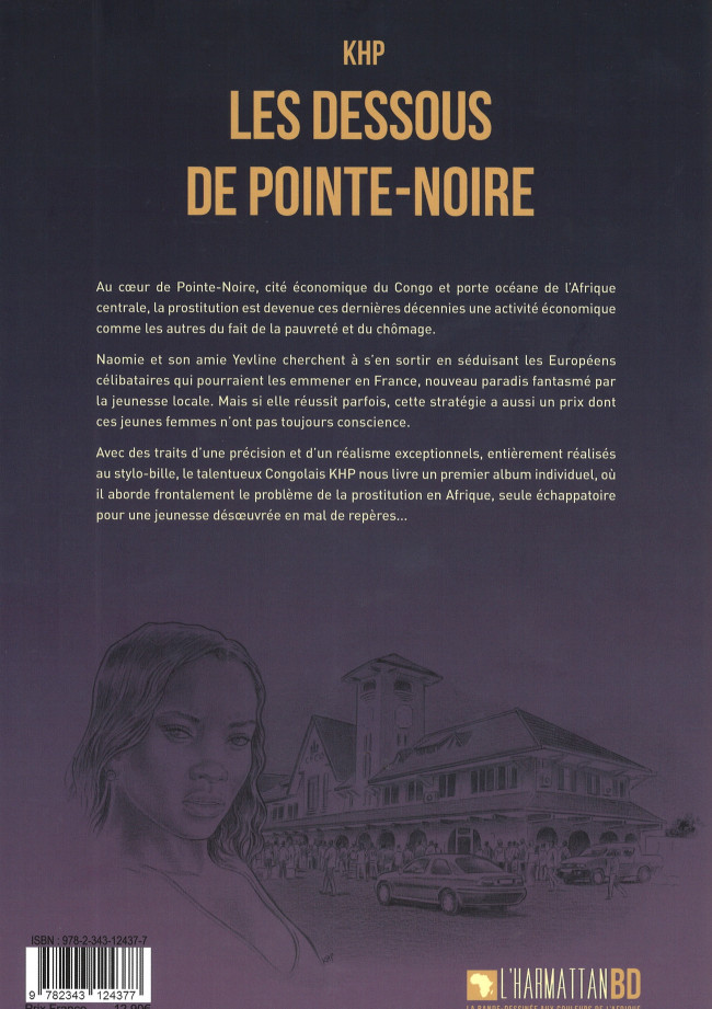 Verso de l'album Les Dessous de Pointe-Noire