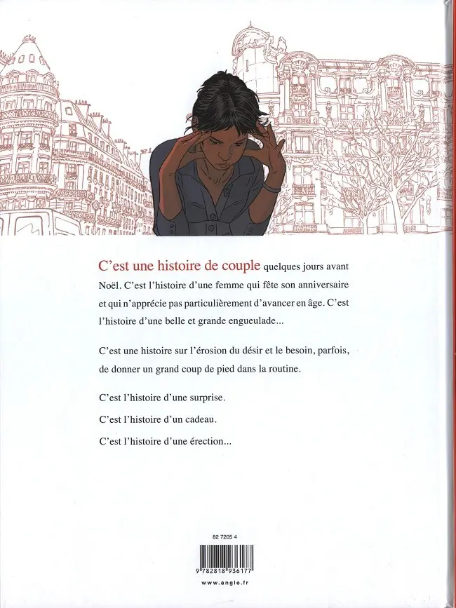 Verso de l'album L'Érection Livre 1