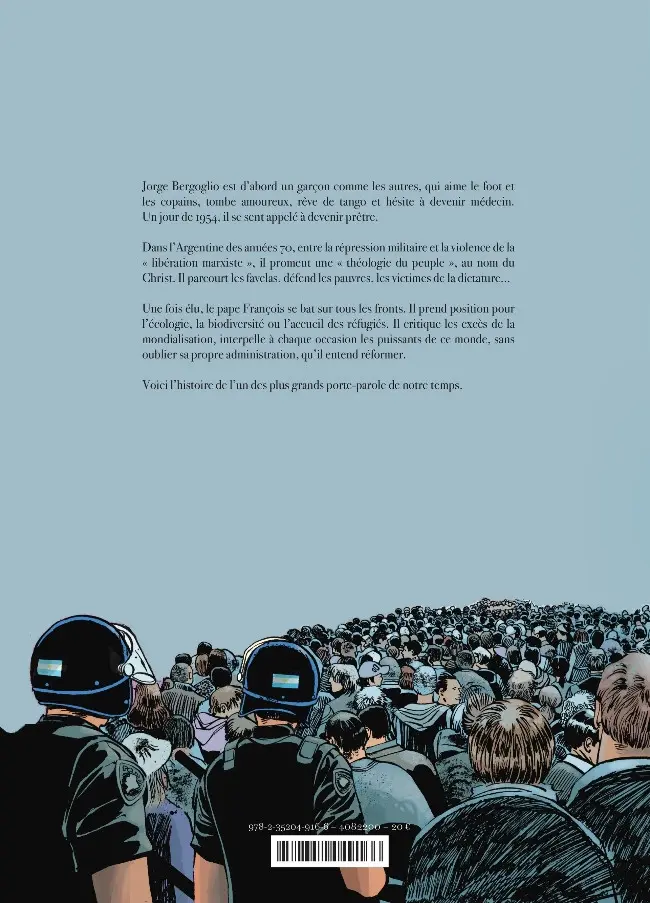 Verso de l'album François