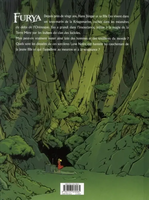 Verso de l'album Furya Tome 1 La vierge rouge