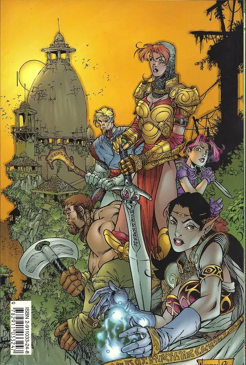 Verso de l'album Gen13 Volume 6
