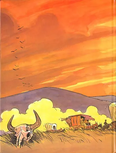 Verso de l'album Go West