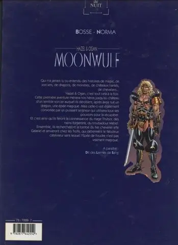 Verso de l'album Hazel et Ogan Tome 3 Moonwulf