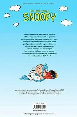 Verso de l'album Les Histoires de Snoopy Tome 1 Le bonheur, c'est chaud comme un doudou