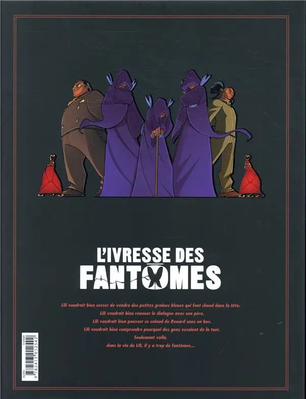 Verso de l'album L'Ivresse des fantômes L'intégrale