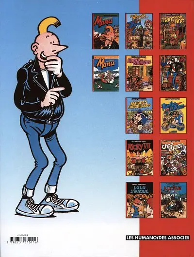 Verso de l'album Manu Tome 2 L'abominable Manu