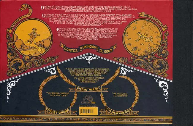 Verso de l'album The Mighty Millborough Tome 1 Contes d'un homme de goût