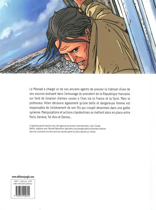 Verso de l'album Mossad - opérations spéciales Tome 2 L'otage de Damas