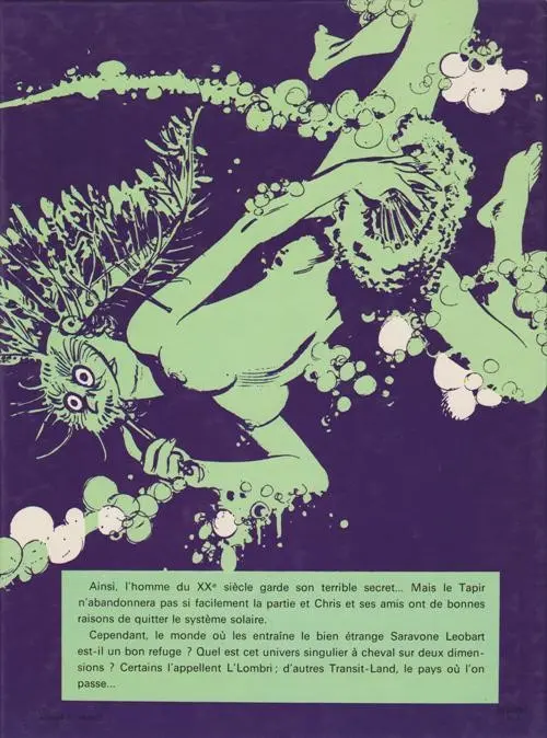Verso de l'album Les Naufragés du temps Tome 3 Labyrinthes