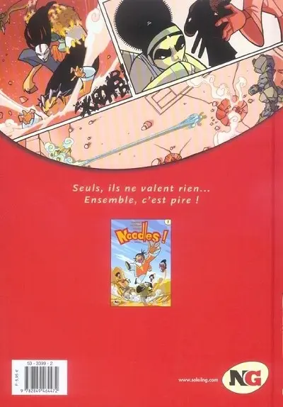 Verso de l'album Noodles ! Tome 1 Kikitte