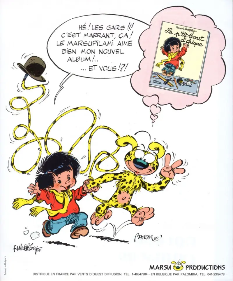 Autre de l'album Marsupilami Tome 3 Mars le noir