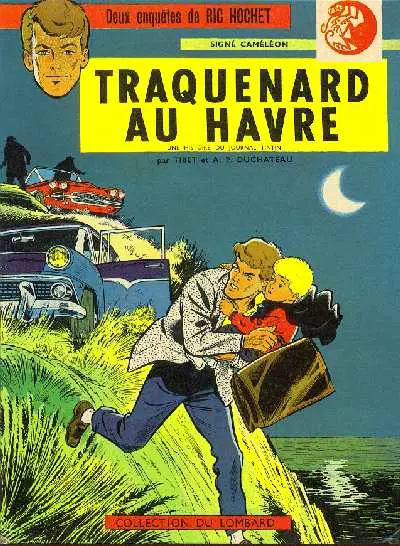 Couverture de l'album Ric Hochet Tome 1 Traquenard au Havre