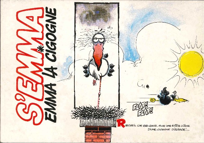 Couverture de l'album S'Emma - Emma la cigogne Tome 1 Emma la cigogne