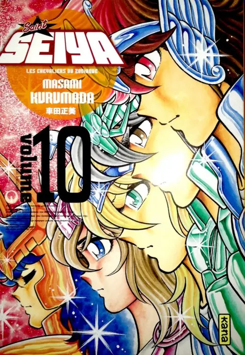 Couverture de l'album Saint Seiya - Les Chevaliers du Zodiaque Édition Deluxe Volume 10
