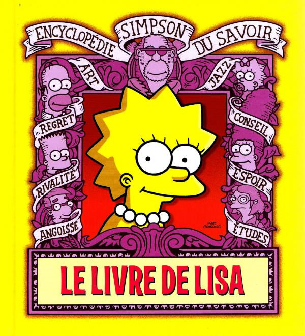 Couverture de l'album Simpson Le Livre de Lisa