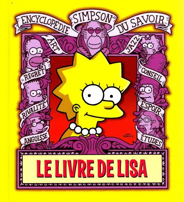 Couverture de l'album Simpson Le Livre de Lisa