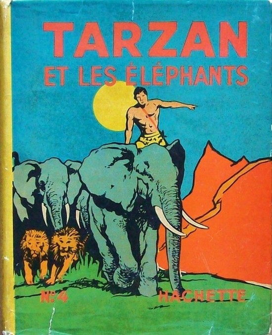 Couverture de l'album Tarzan N° 4 Tarzan et les éléphants