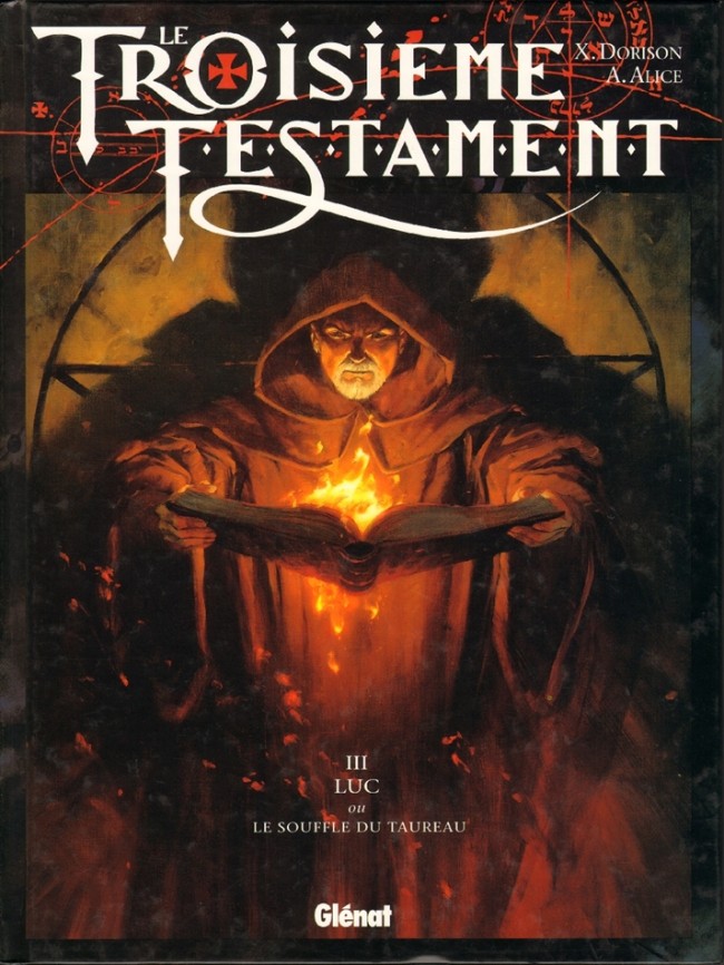 Couverture de l'album Le Troisième Testament Tome 3 Luc ou le souffle du taureau