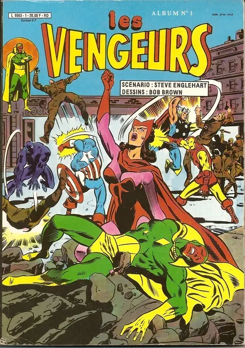 Couverture de l'album Les Vengeurs Album N° 1