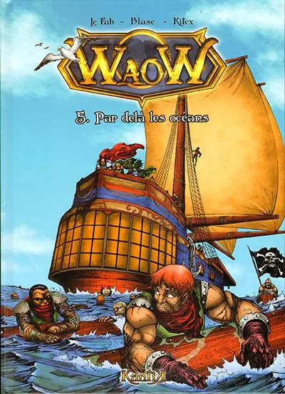 Couverture de l'album WaoW Tome 5 Par delà les océans
