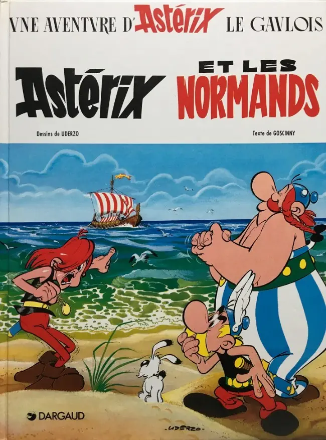 Couverture de l'album Astérix Tome 9 Astérix et les Normands