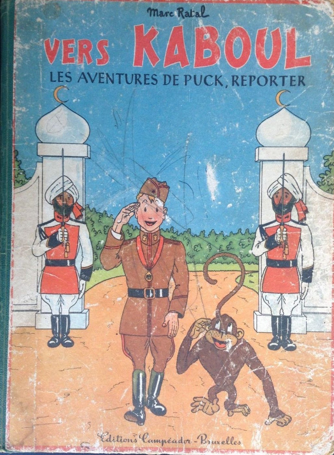 Couverture de l'album Les aventures de Puck, reporter Tome 2 Vers Kaboul