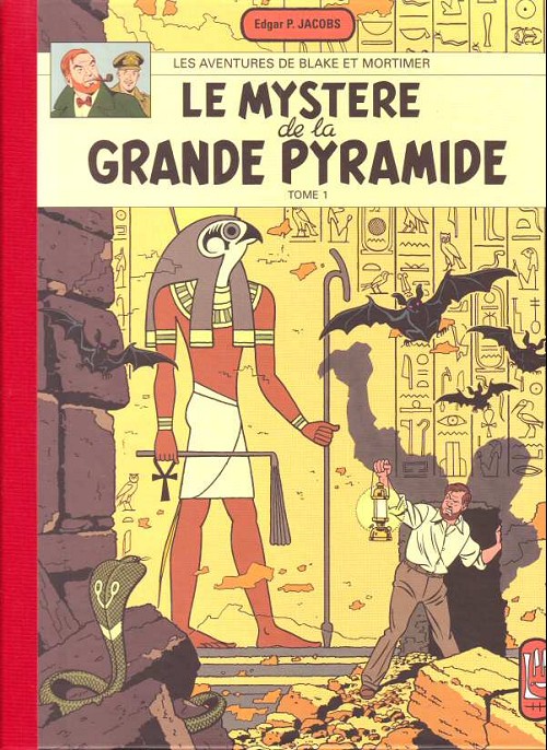 Couverture de l'album Blake et Mortimer Tome 4 Le Mystère de la Grande Pyramide - Tome 1
