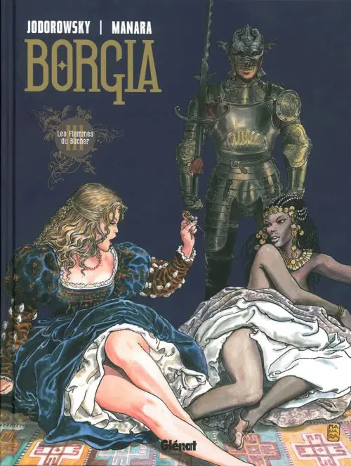 Couverture de l'album Borgia Tome III Les flammes du bûcher