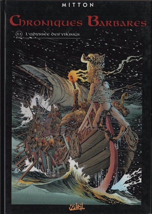 Couverture de l'album Chroniques Barbares Tome 3 L'odyssée des Vikings
