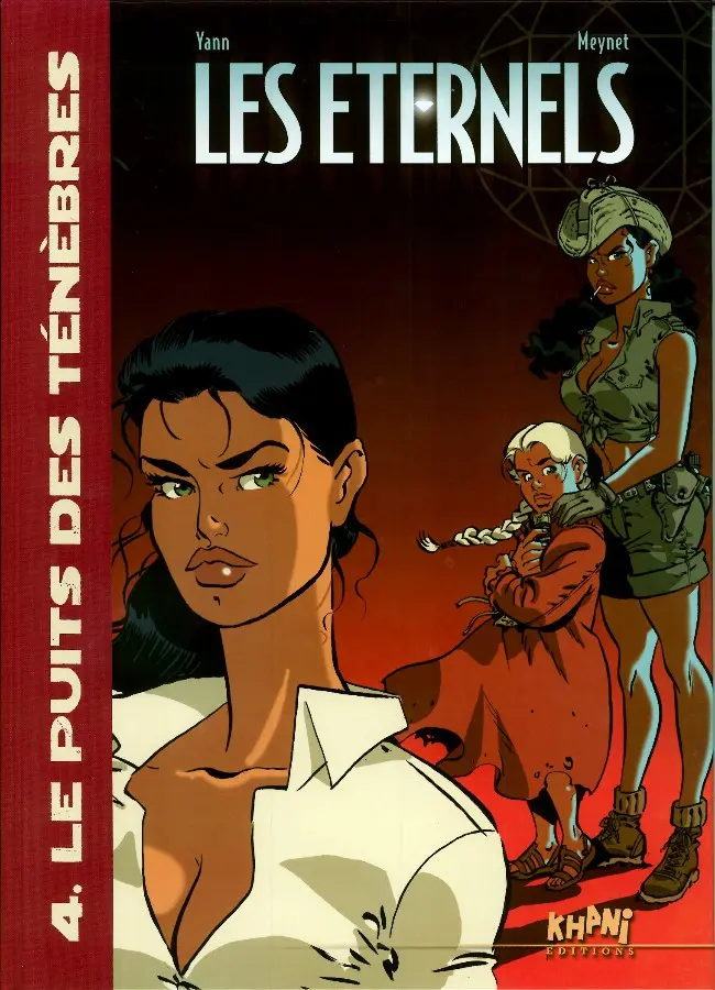 Couverture de l'album Les Éternels Tome 4 Le puits des ténèbres