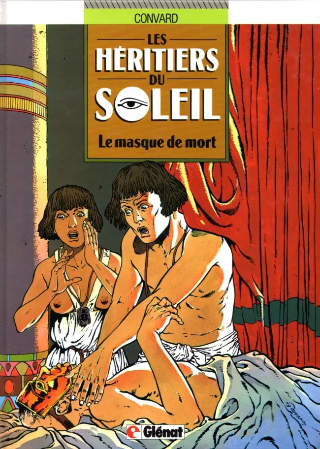 Couverture de l'album Les Héritiers du soleil Tome 1 Le masque de mort